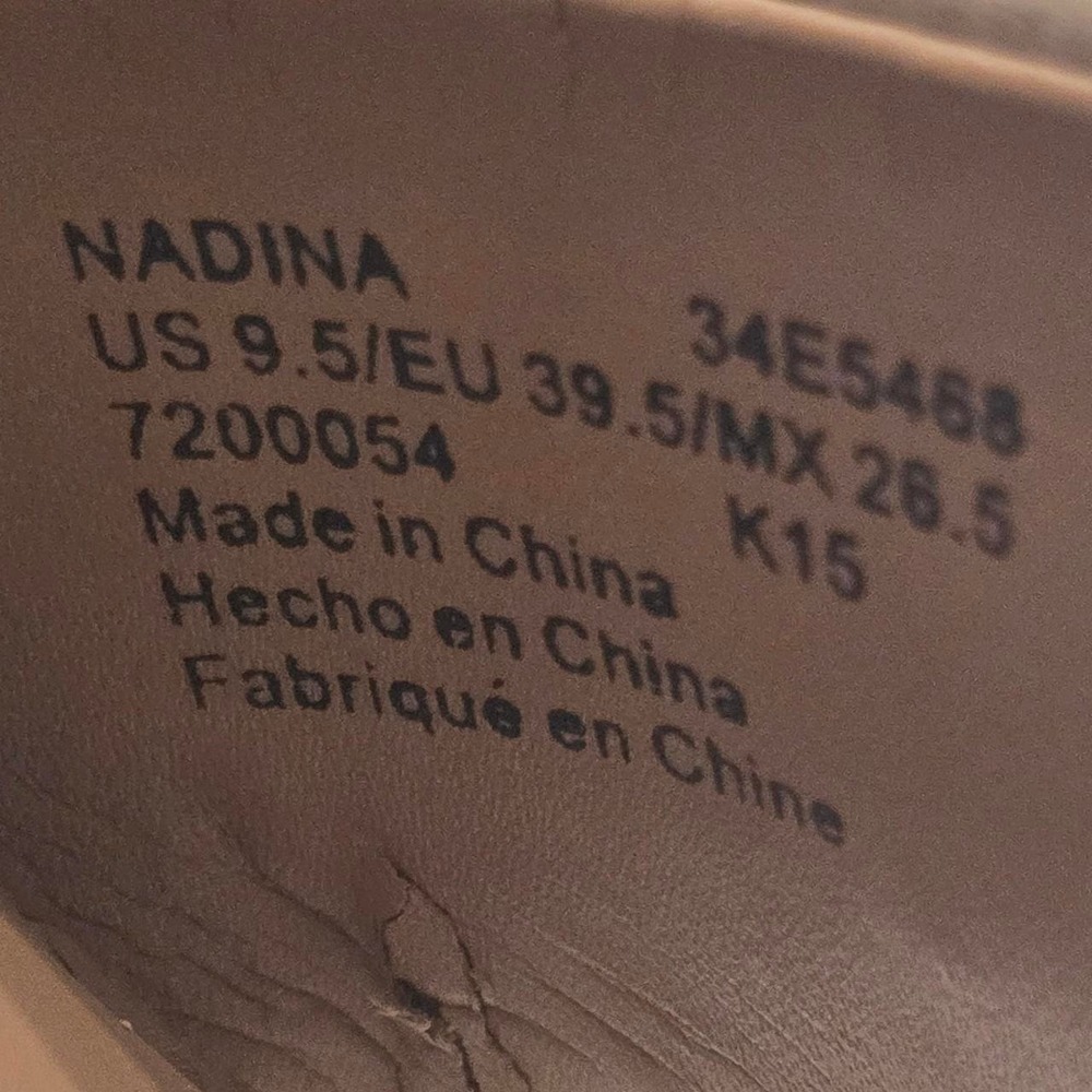 Calvin Klein Nadina Sandals kid skin cocoon soft white - 9.5 US - Picture 7 of 8